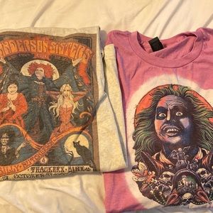 2 Halloween shirts